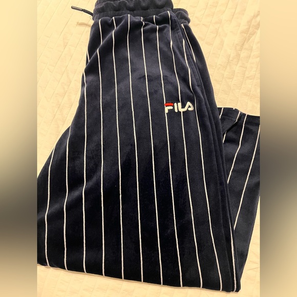 FILA velour wide-leg culottes - Picture 9 of 9